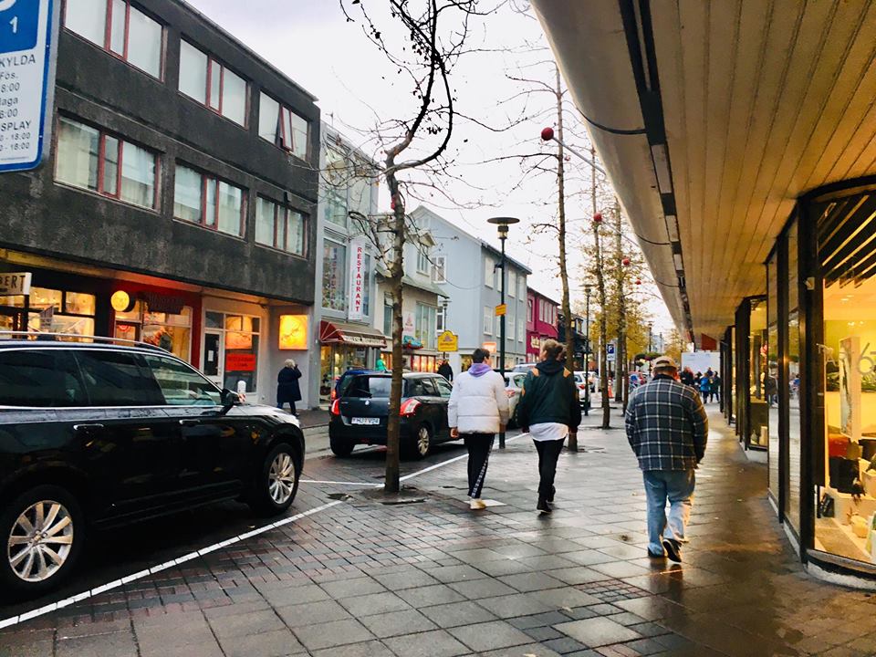 Traffic in Reykjavik